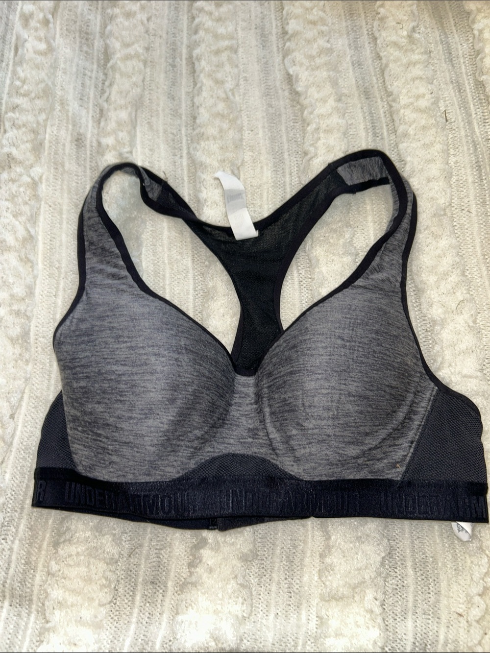💐 10 for $50 Women’s Grey Racerback Padded Sports Bra